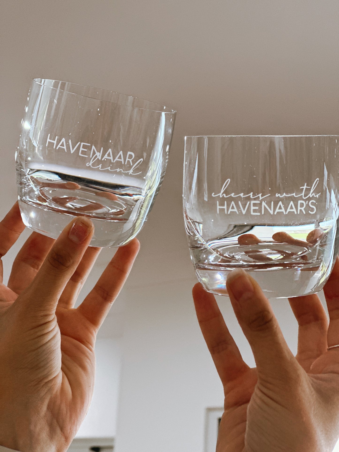 Personalised Tumbler Pair