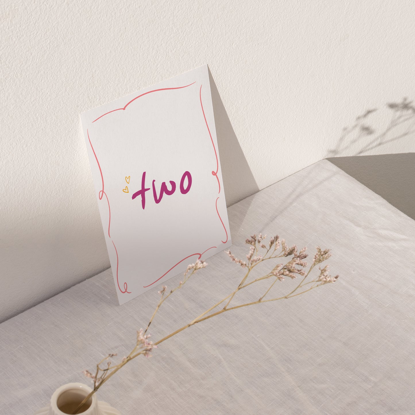 Loved Up Table Numbers